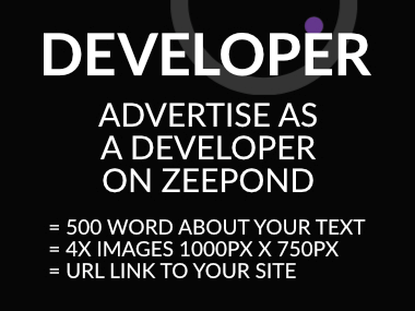 Advertise on Zeepond as a Developer